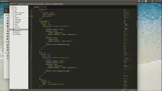 05. Integrasi angulajs yeoman client dengan spring boot server dengan grunt connect proxy смотреть онлайн