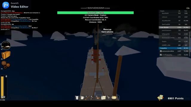 Carpathia Rescue Ship to New York! [Roblox Titanic] (Roblox) смотреть онлайн