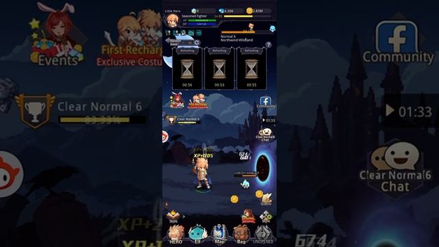 LITTLE HERO: IDLE RPG | iOS | Global | First Gameplay смотреть онлайн