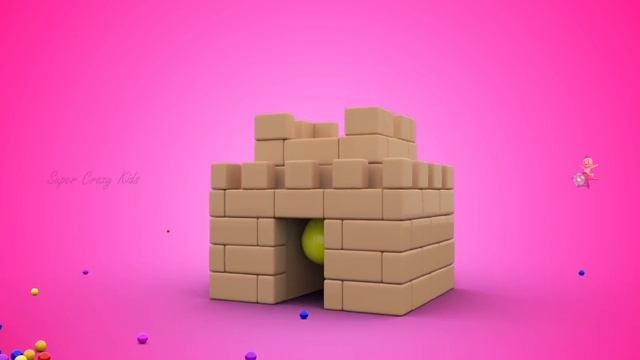 Learning Animals Names with Baby Fun Playing Wooden Train Toy Set 3D Kids Toddler Educational Video смотреть онлайн