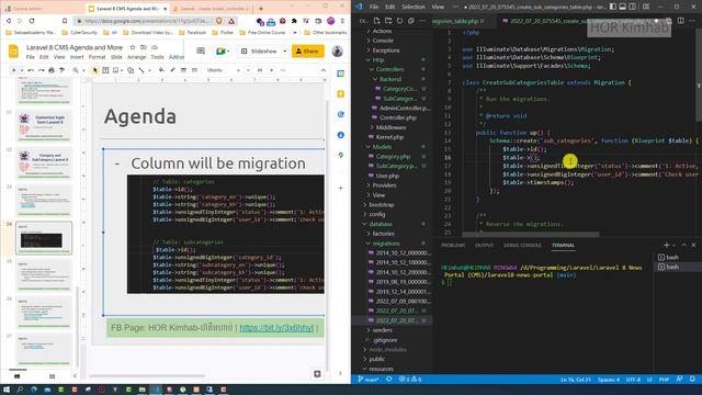 19. Category and SubCategory Laravel 8 News Portal CMS Part 1 - Khmer HKimhab смотреть онлайн