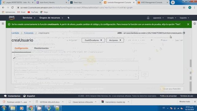 Creación de APP API en Nodejs con IC usando GITLAB, Heroku y LAMBDA AWS смотреть онлайн