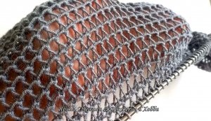 Необычная сетка спицами