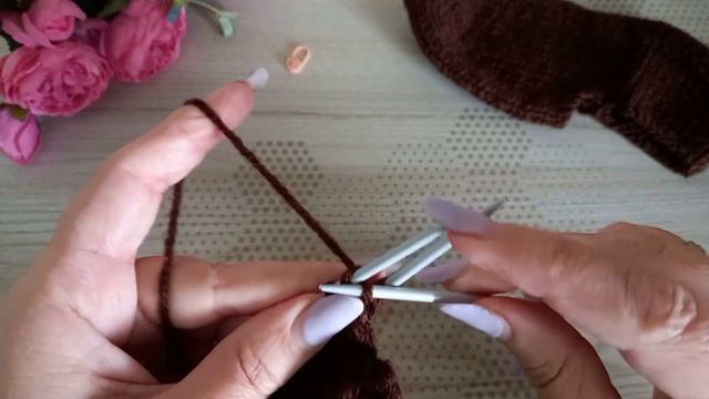 ТАПОЧКИ-СЛЕДОЧКИ СПИЦАМИ. СЛЕДКИ СПИЦАМИ смотреть онлайн