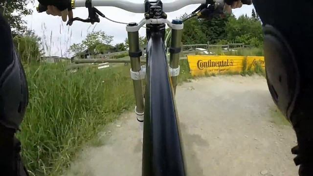 GoPro Rockshox Boxxer RC Work  работа вилки Rockshox Boxxer RC