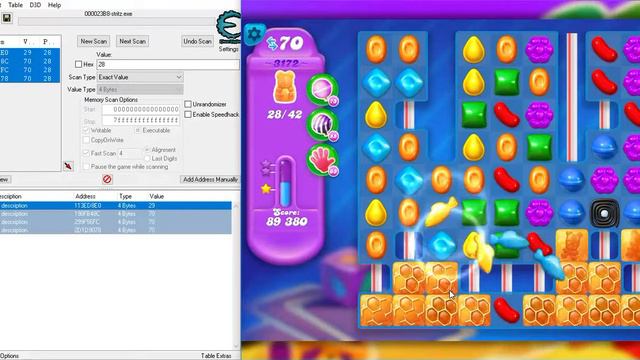 Hard Level❗ Level 3172ᴴᴰ (3 ★★★) |【Candy Crush Soda Saga ft. Cheat Engine】 смотреть онлайн