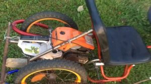 Картинг из бензопилы