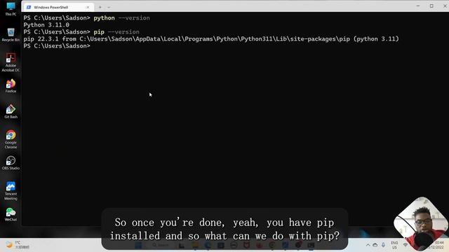 Pip (Package Installer for Python) смотреть онлайн