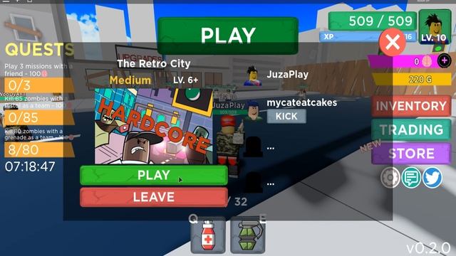 КОРОЧЕ ГОВОРЯ ГОРИЛЛА ЗОМБИ В РОБЛОКС ! Эпичное уничтожение зомби в roblox смотреть онлайн