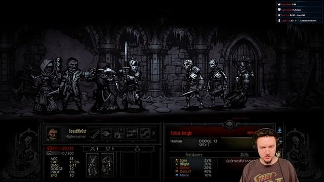 Darkest Dungeon Challenge Run Playthrough - No Light, All Bosses, Stygian | 01 смотреть онлайн