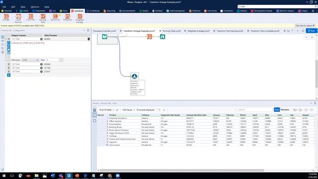 Pivoting Data Via Transform Tools - Alteryx Designer Webinar Series смотреть онлайн