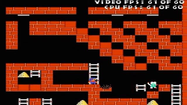 Lode Runner 2 - Stage 1 solution смотреть онлайн