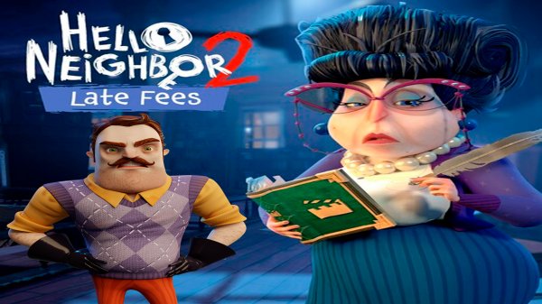 ШОУ ПРИВЕТ СОСЕД 2!КОШМАРНАЯ БИБЛИОТЕКА!ИГРА HELLO NEIGHBOR 2 LATE FEES ПРОХОЖДЕНИЕ LIBRARY!