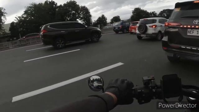 Benelli 502c,DJI Osmo Action And MT Street Fighter Helmet At SLEX,no Xtra Mic [internal Mic  Only]