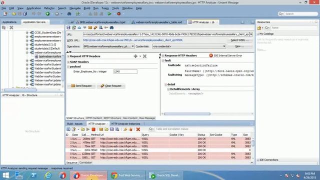 Simple Web Service Oracle SOA 4 of 4 смотреть онлайн
