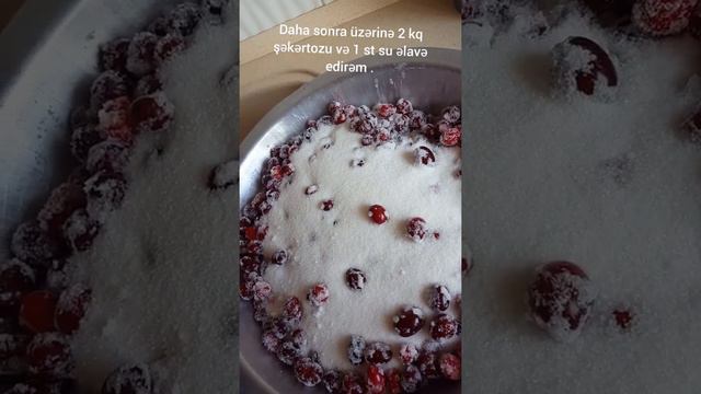 Zoğal Mürəbbəsinin Hazırlanması.