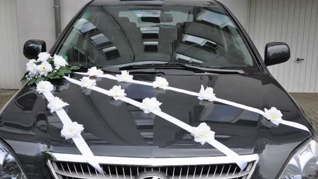 Свадебные украшения на автомобиль смотреть онлайн