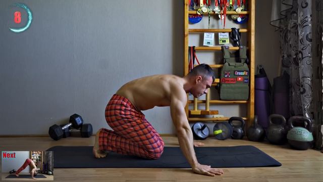 Прокачать ПЛЕЧИ в Домашних Условиях за 4 Минуты !! Без Железа смотреть онлайн