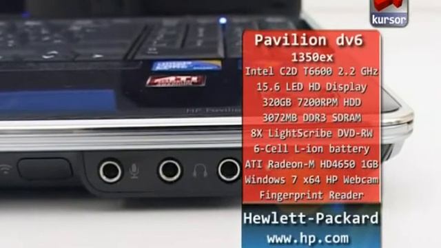 HP Pavilion Dv6 - Kursor 42 смотреть онлайн