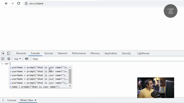 How to - JavaScript with Google Chrome Console Tutorial in Hindi смотреть онлайн