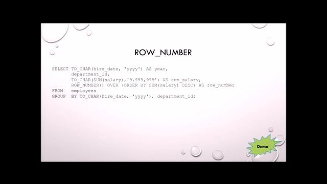 Dr P. Mark Doran - Analytic SQL Functions Explained, Kscope 2015 смотреть онлайн