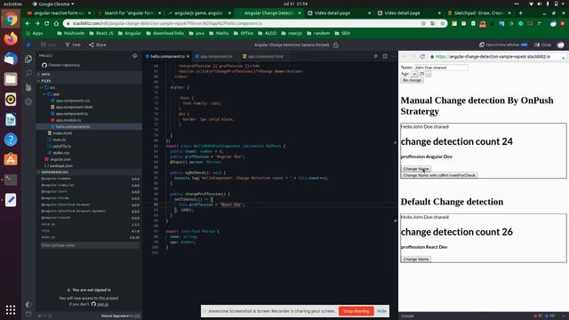 [TAMIL] ANGULAR CHANGE DETECTION ANALYSIS | PART 2 #angular #angular2 #angular_change_detection смотреть онлайн