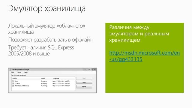 Microsoft azure storage – хранилище данных в облаке смотреть онлайн