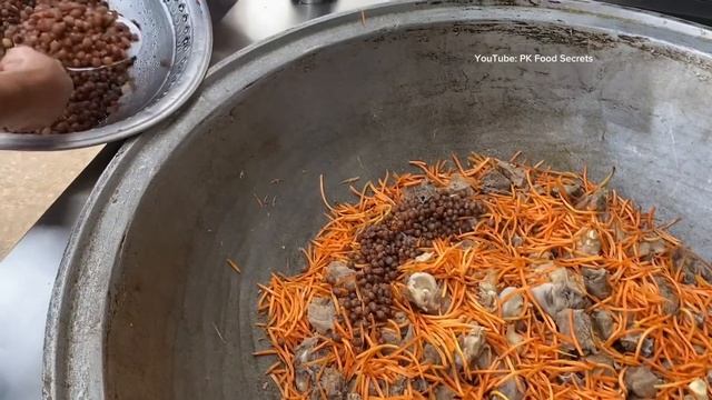 AFGHANI PULAO RECIPE | Original 130+ KG Kabuli Pulao Recipe | Pakistan Street Food Qabili Plav