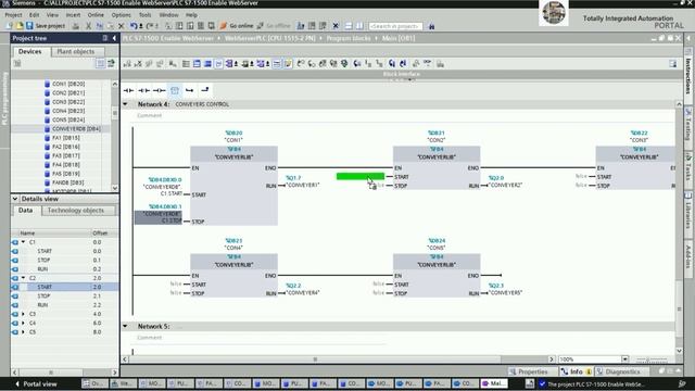 PLC S7-1500 Webserver without any html code Part-1 смотреть онлайн