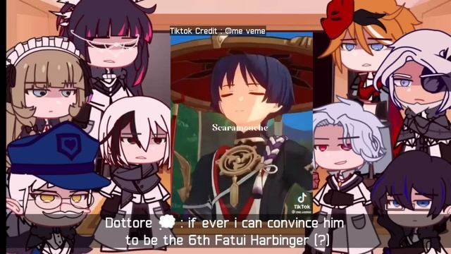 ?✨ Genshin Impact Reacts to Scaramouche? || Gacha Club || Genshin Impact смотреть онлайн