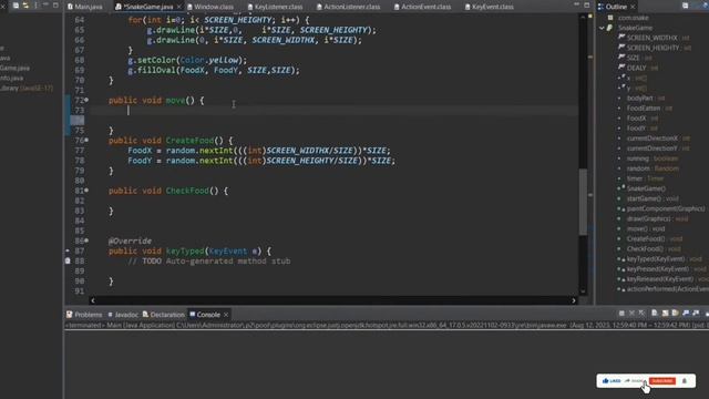 Java - Snake Game ? смотреть онлайн