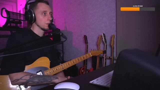 Вечерний стрим | Звук гитары в усилитель | Микрофон и кабинет ЧАСТЬ 2 смотреть онлайн