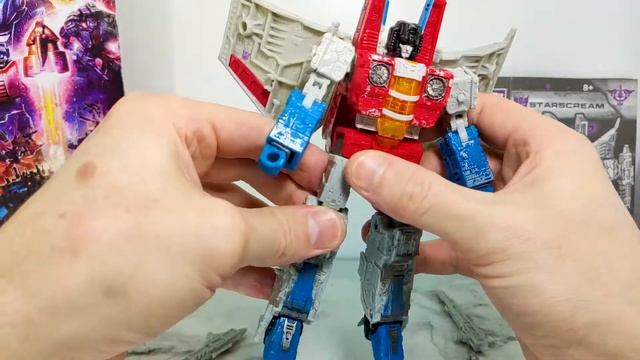Старскрим/Starscream, трансформер, обзор фигурки, серии Siege.