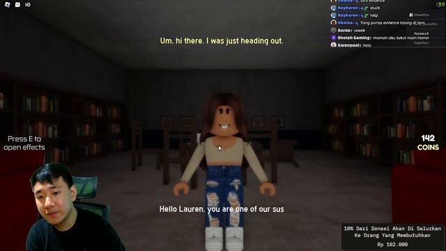 WAW AKU JADI DETEKTIF HANDAL - Roblox Indonesia Who Was It? смотреть онлайн
