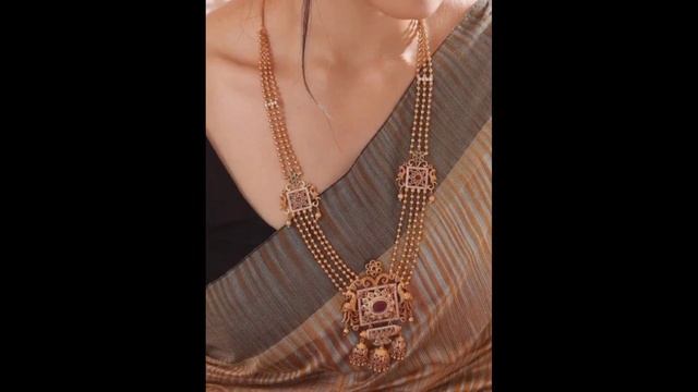 New long chain necklace design part-2 #newdesign #longchains #newneckdesigns #longnecklacedesign смотреть онлайн