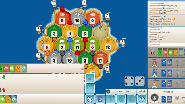 Road Builder Makes Enemies! - Road to Top 10 - Catan - 074 смотреть онлайн