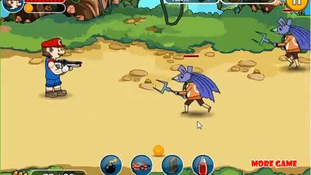 Mario Large Melee Games смотреть онлайн