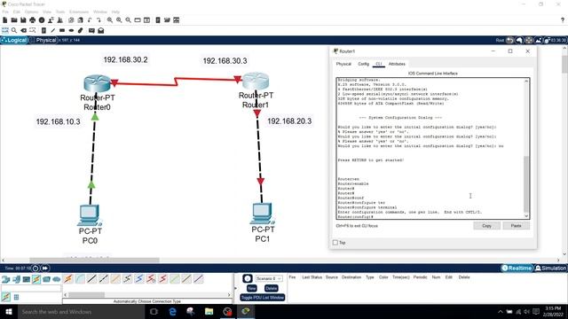 Configure IP static routing | Static Routing using cli смотреть онлайн