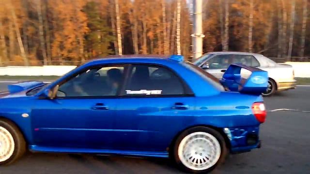 Saab 9-5 By JET Vs. Subaru Impreza WRX STI