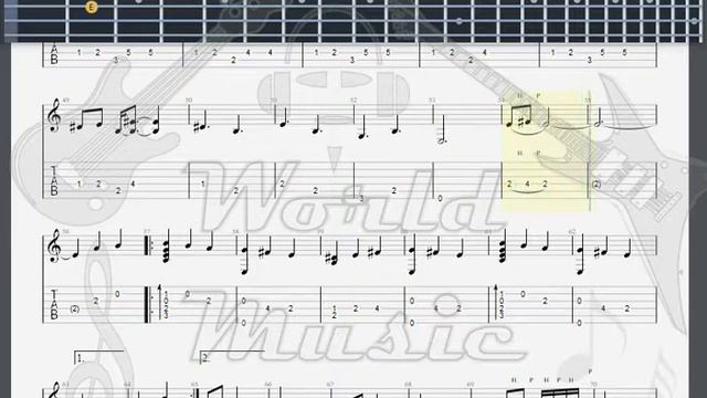 Harper, Ben The Power Of Gospel GUITAR TAB смотреть онлайн