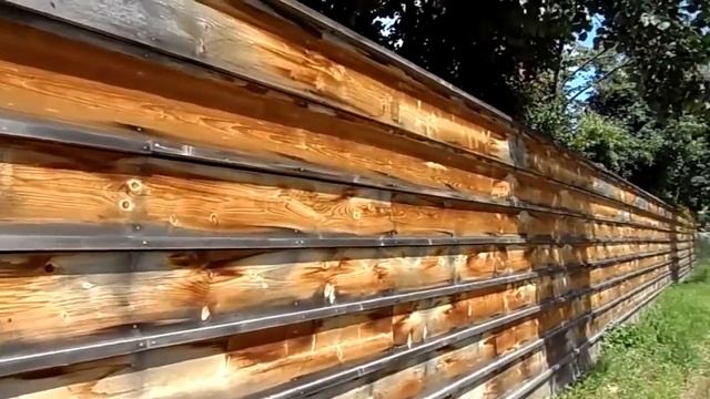 Эксклюзивный деревянный забор для частного дома Дачный мастер на все руки смотреть онлайн