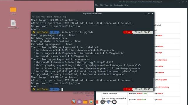 APT | Fermanên Dawînokê (Terminal) | Perwerdeya Linux Bi Kurdî смотреть онлайн