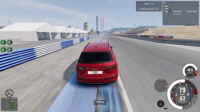 West Coast Trial: Audi Q7 (Beamng Drive) смотреть онлайн