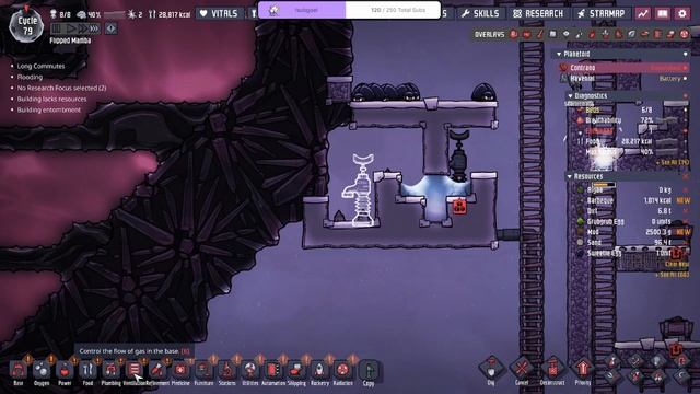 First Time on the Flipped Asteroid & Max Difficulty - Flipped Mamba VOD Part 4 - Oxygen Not Include смотреть онлайн