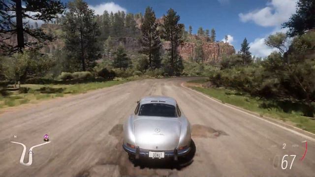 Mercedes-benz 300 SL Coupe Test Drive Gameplay #forzahorizon5 смотреть онлайн