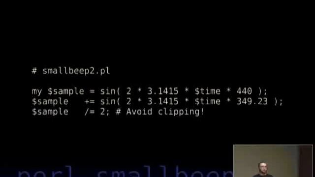 Brock Wilcox NoiseGen: Generate Sound With Perl Blips and Beeps смотреть онлайн