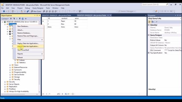 How to Import and Export Database In Microsoft SQL Server 2017 смотреть онлайн