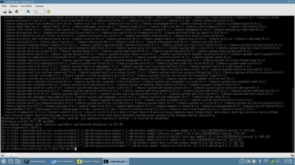 Установка PasalABC в Astra Linux