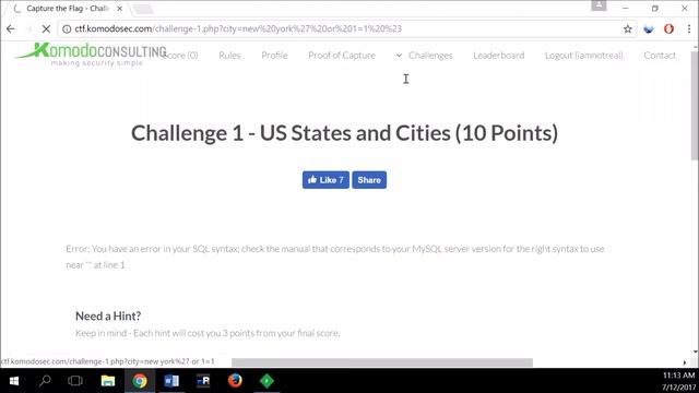 CTF Challenge by Komodo - Challenge 1 solution смотреть онлайн