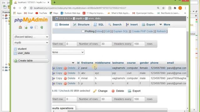 26. Select Query - Select record from database in PHP смотреть онлайн